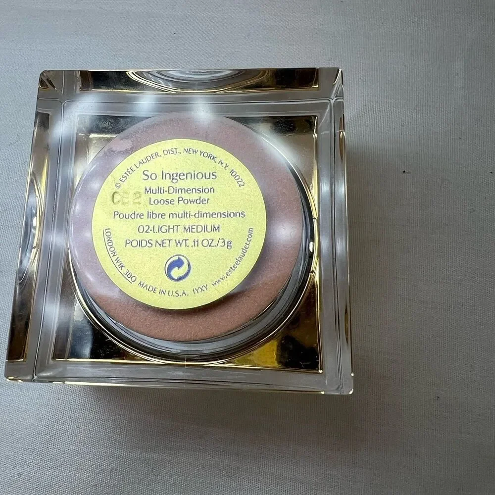 Estee Lauder So Ingenious Multi-Dimension Loose Powder 02 Light Medium .11 Oz
